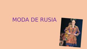 Moda De Rusia Tatiz