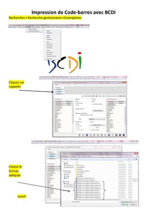 Tuto Code Barres avec BCDI