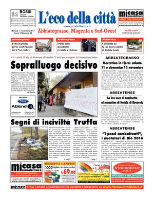 L'eco della città del 7 novembre 2017