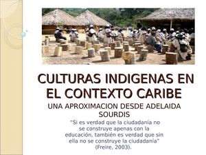 Culturas indigenas