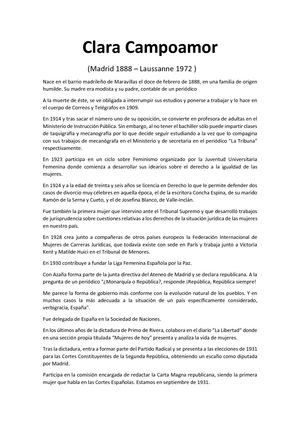 Clara Campoamor