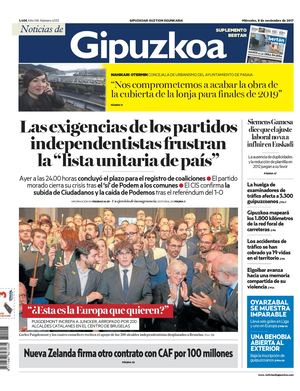 Noticias de Gipuzkoa 20171108