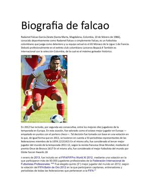 Biografia De Falcao