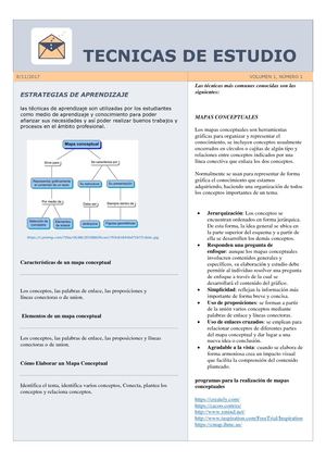 Tecnicas De Estudio