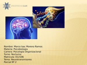 Examen Psicobiologia 2 Parcial