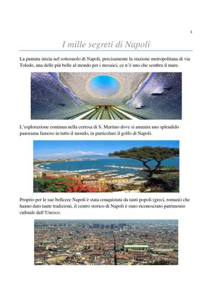 I Mille Segreti Di Napoli