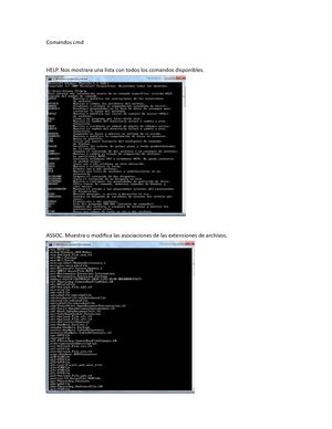 Guía de usuario de comandos de cmd