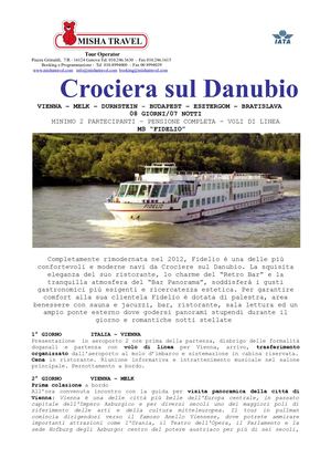 Crociera Danubio 17 18