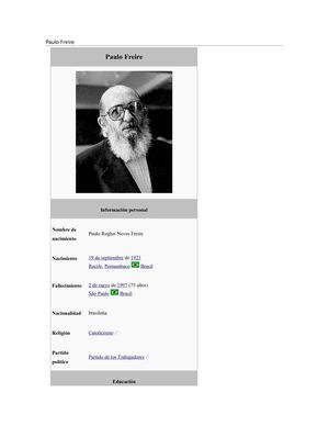 Paulo Freire