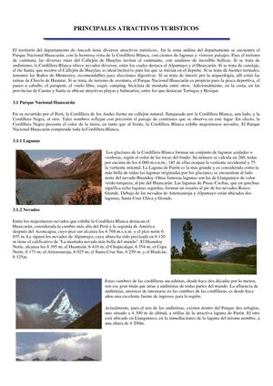 Ancash Atractivos