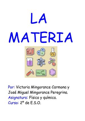 Trabajo Física Y Química Victoria Y Josemi