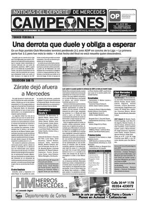 Campeones 06 11 2017