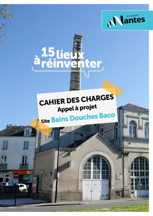 15 lieux - Cahier des Charges Bains Douches Baco