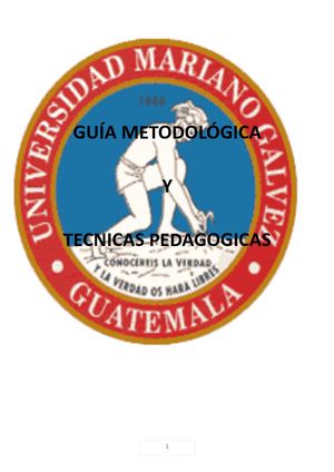 Tecnicas Pedagogicas