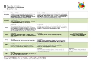 Calendari Activitats Epi M