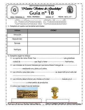 CULTURA CHIMÚ.