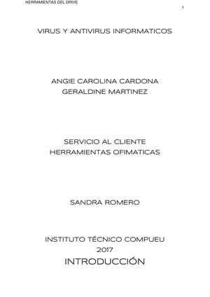 Virus Y Antivirus Informaticos Cc