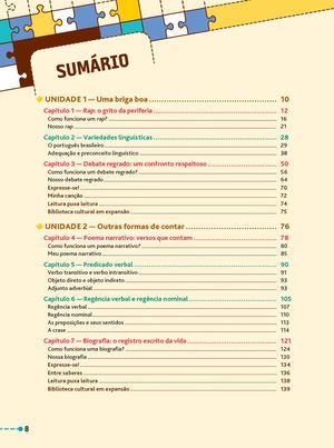 Se liga na língua - 8º ano