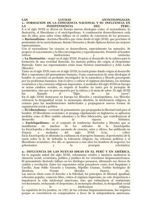 Luchas Anticoloniales