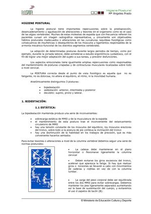 Higiene Postural