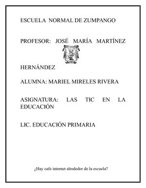 Reporte sobre la escuela primaria Adela Velarde