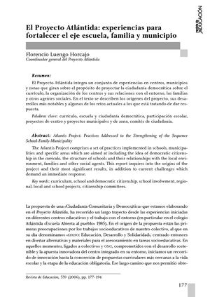 El Proyecto Atlántida