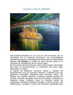 Leyenda O Mito El Dorado
