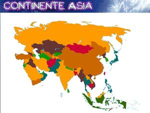 MAPA FÍSICO DE ASIA