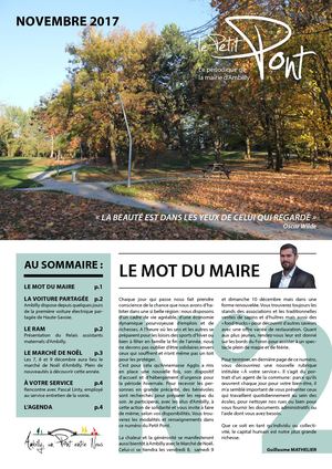 Le Petit Pont - Novembre 2017