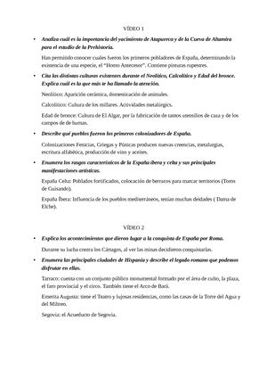 Respuesta Videos 1 y 2