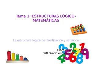 Clasificación Y Seriación Clara Bugallo Camiña