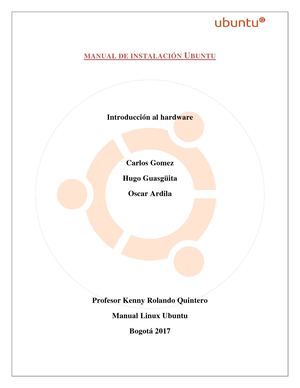 Manual Ubuntu Carlos Gomez