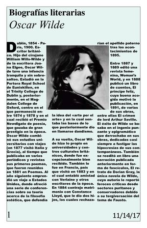 Biografías Literarias