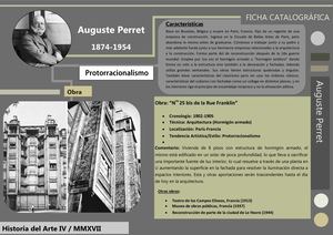 70 Ficha Catalográfica PROTORRACIONALISMO Perret