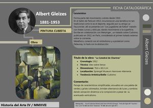 85 CUBISMO Pintura GLEIZES