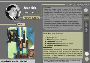 86 CUBISMO Pintura GRIS