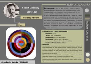 94 ORFISMO Pintura DELAUNAY R