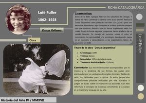 96 ORFISMO Danza FULLER