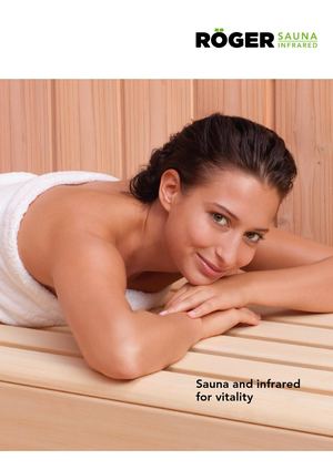 Roeger Sauna and Infrared - Main Catalogue (EN)