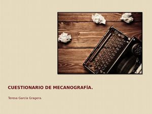 historia de la mecanografia