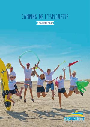 Brochure Camping Espiguette 2018 Lets Grau Du Roi