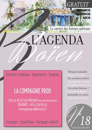 Agenda N°18 Sept Oct Et Nov Cala
