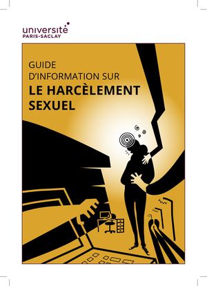 Guide d'information sur le harcèlement sexuel