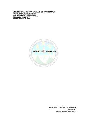 Incentivos Laborales Taylor