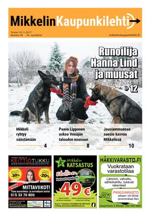 Mikkelin Kaupunkilehti 46/2017