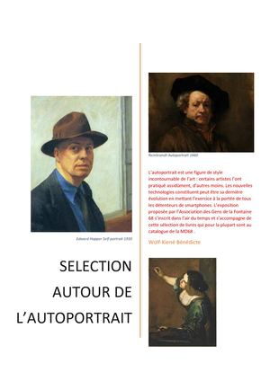 Bibliographie sur l'Autoportrait