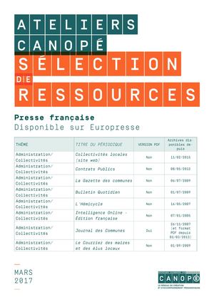 Presse Française Europresse