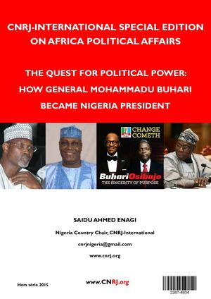 THE QUEST FOR POLITICAL POWER By SAIDU AHMED ENAGI
