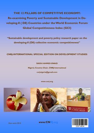 CNRJ INTERNATIONAL SPECIAL EDITION ON DEVELOPMENT STUDIES by SAIDU AHMED ENAGI