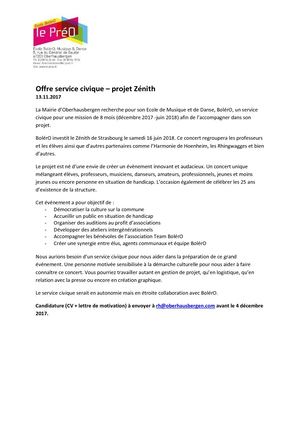 DEVENEZ VOLONTAIRE !